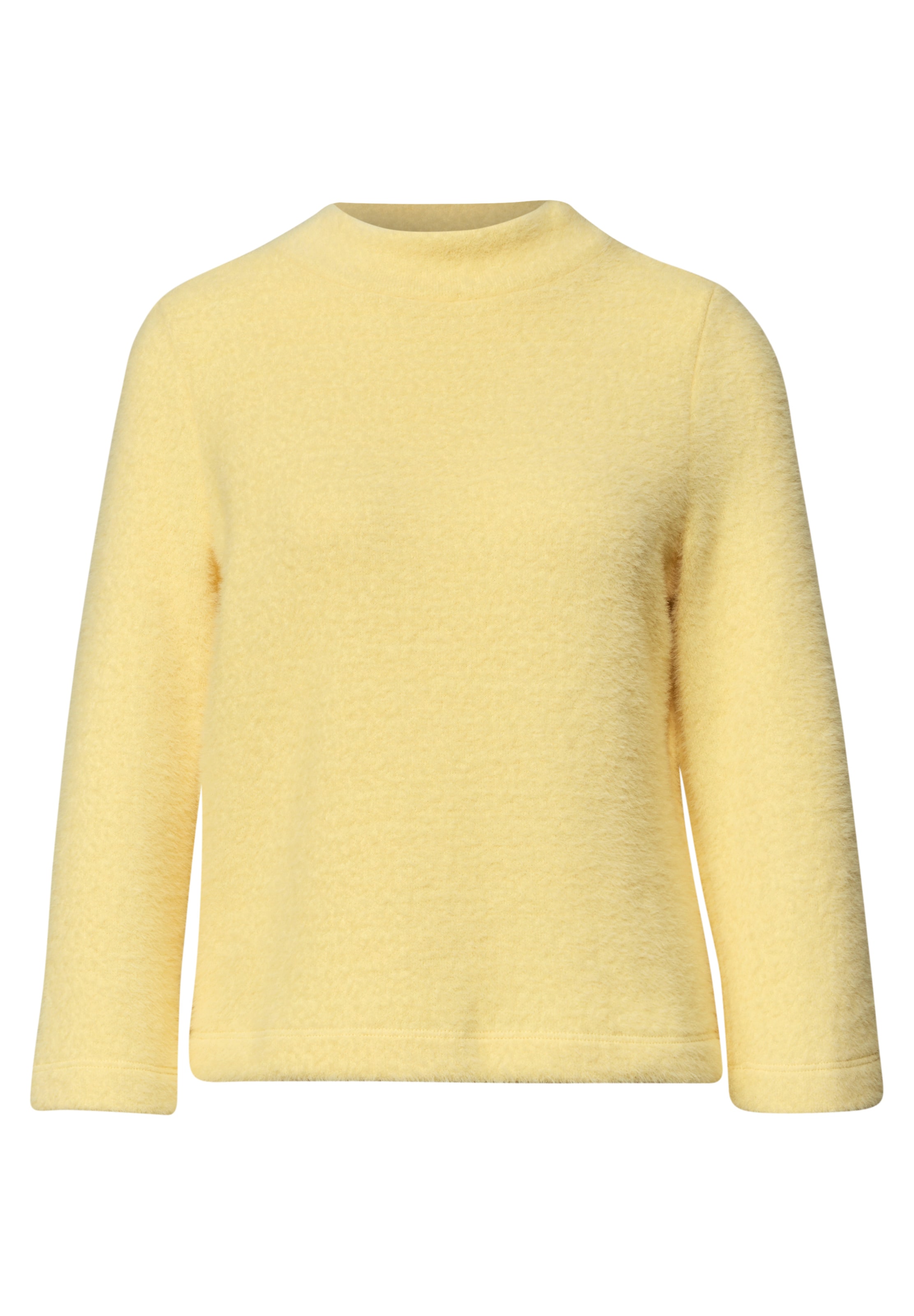 STREET ONE Shirt in Geel: voorkant
