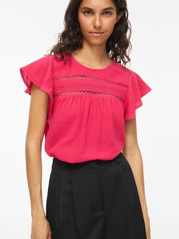 VILA Top in Pink