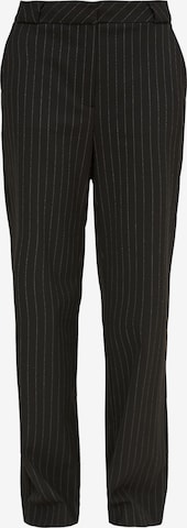 COMMA Regular Pants in Black: front