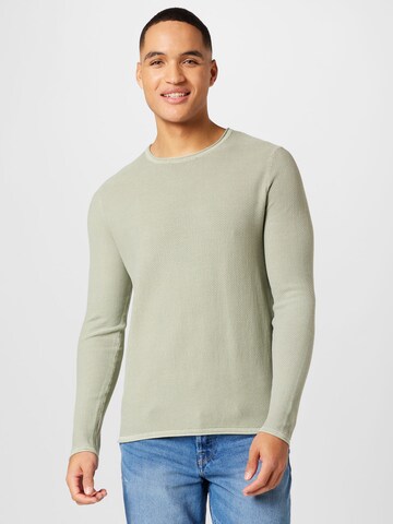JACK & JONES Sweater 'Sylvest' in Grey: front