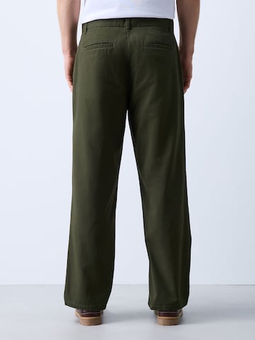Next Loose fit Chino trousers in Green