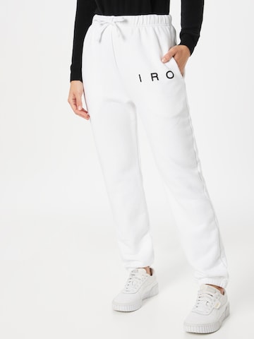 IRO Regular Broek 'MARICKA' in Wit: voorkant