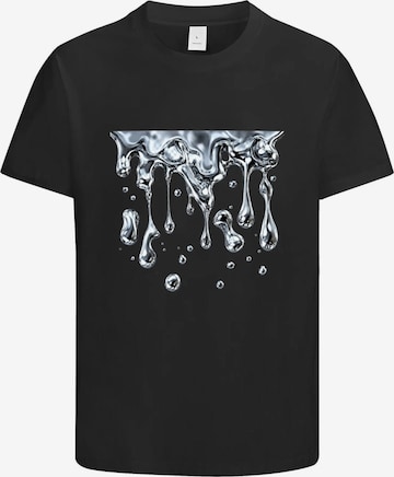 HUSKSWARE Shirt in Schwarz: Vorderseite