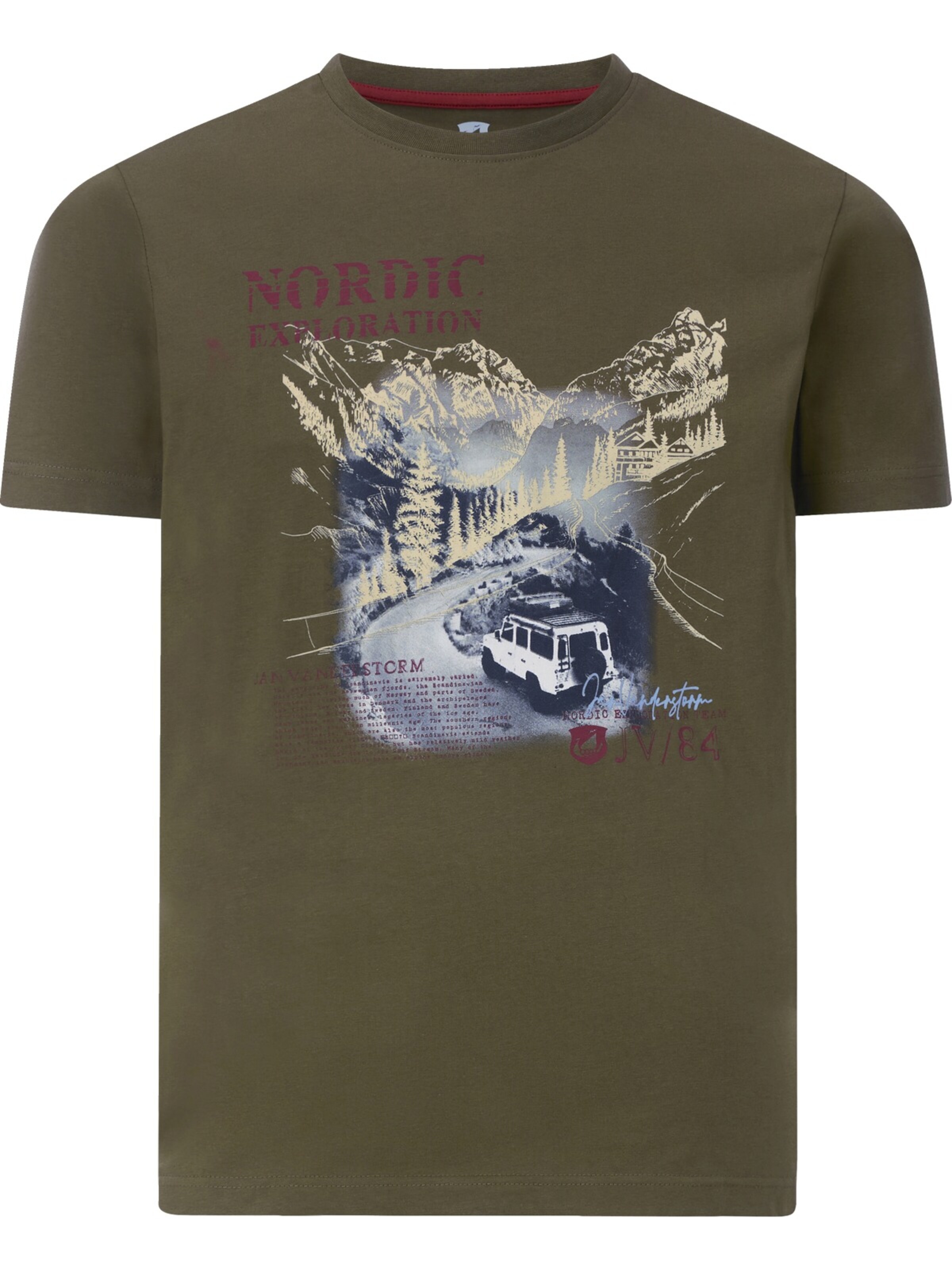 Jan Vanderstorm Shirt 'Hakse' in Green: front