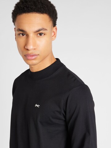 T-Shirt 'AMERICANA' DENHAM en noir