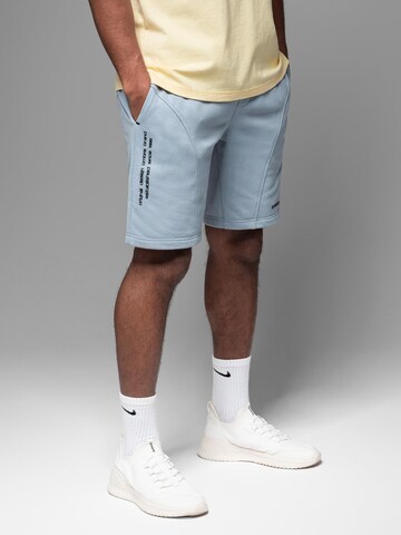 Ombre Regular Trousers in Blue