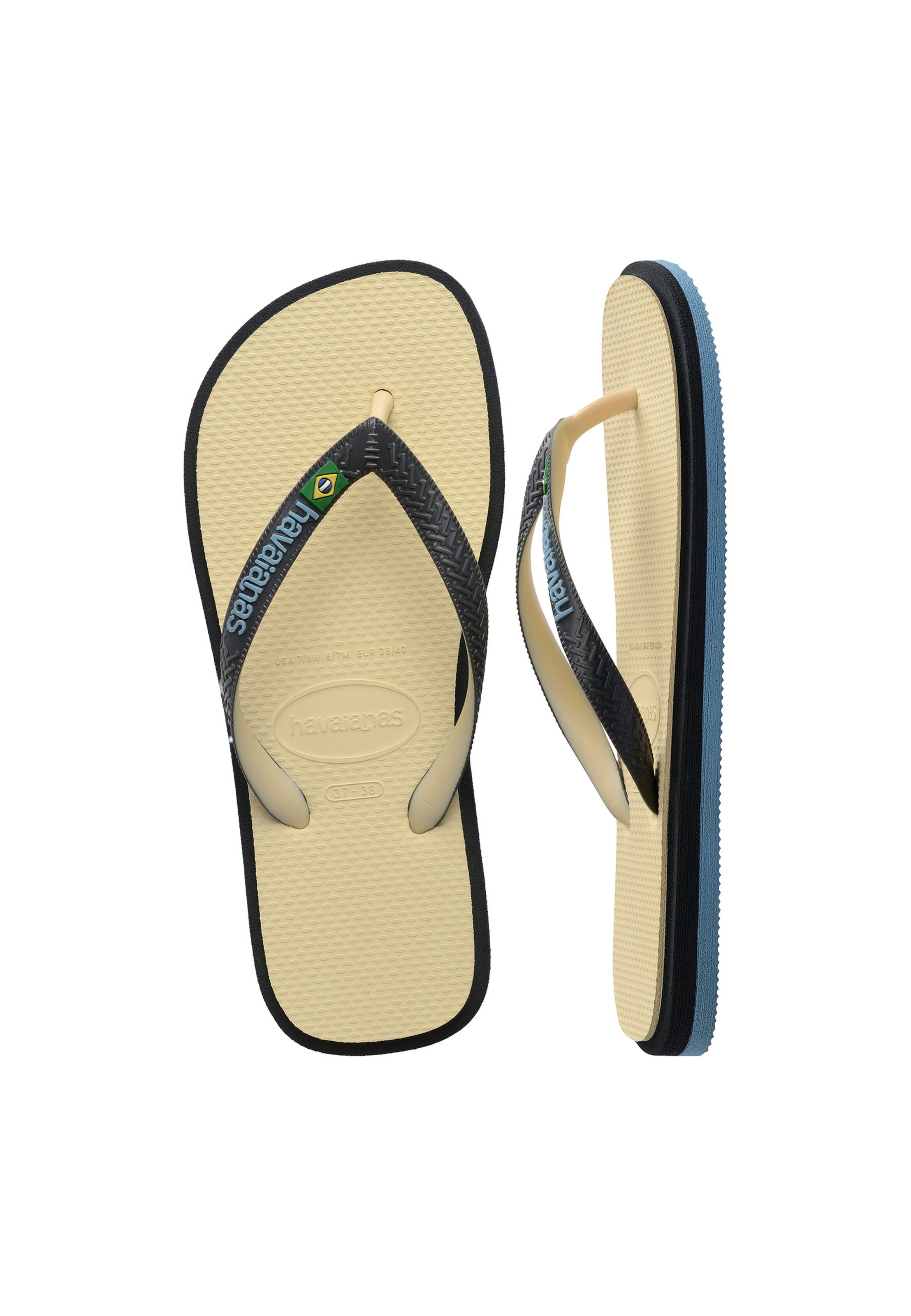 Zoccoletto 'Brasil' di HAVAIANAS in nero