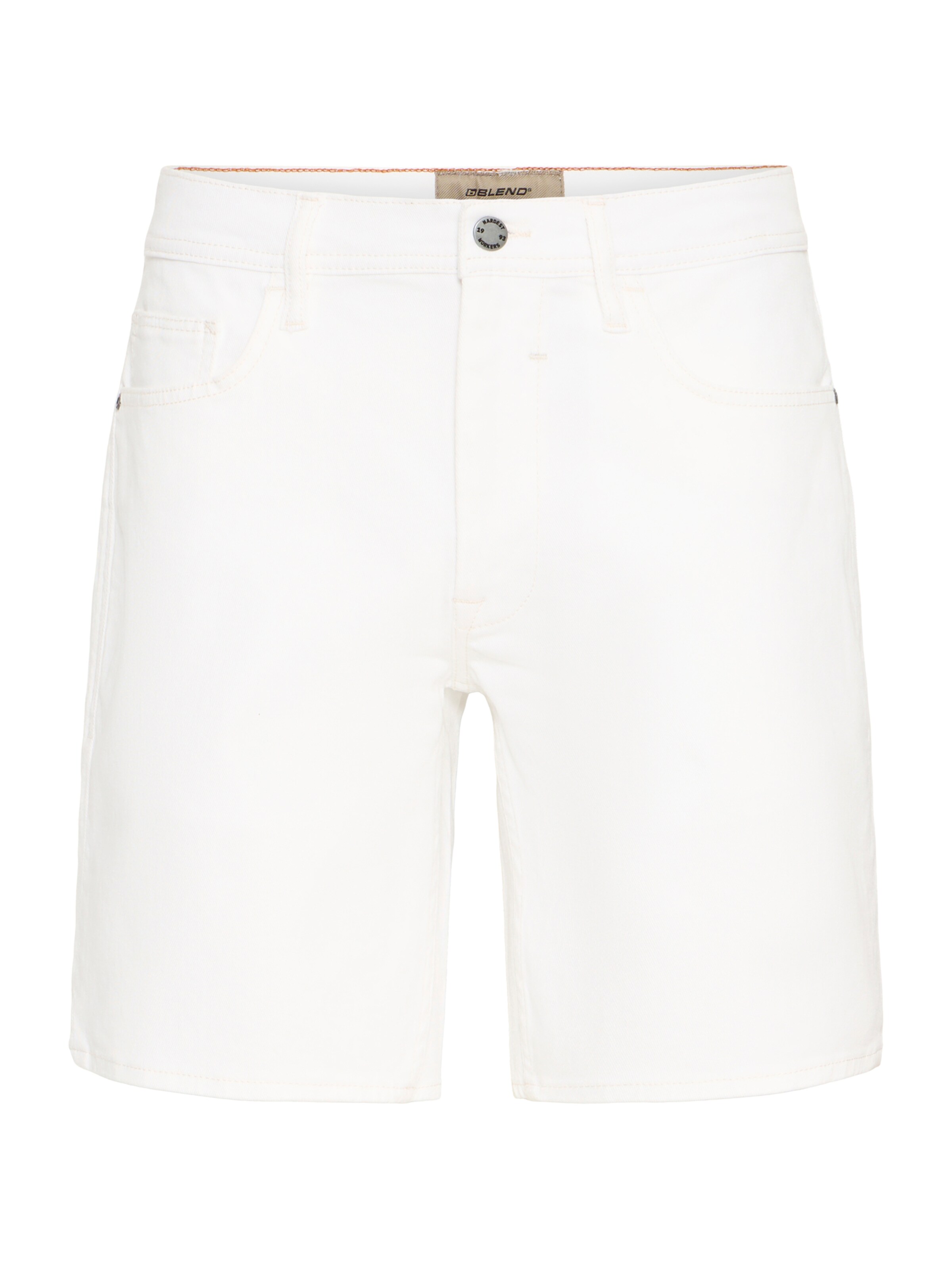 Coupe slim Jean 'BHTWISTER' BLEND en blanc : devant