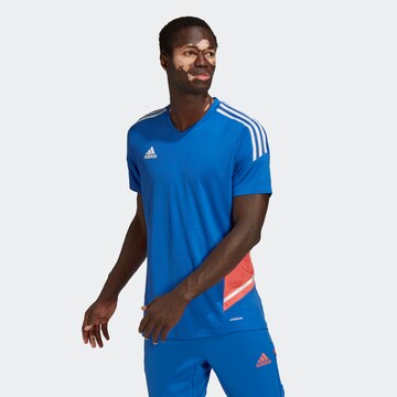 ADIDAS SPORTSWEAR - Camiseta de fútbol 'Condivo 22 Predator' en azul: frente