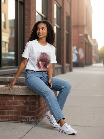 United Labels Shirt 'Sid Maurer - Shake it off' in White