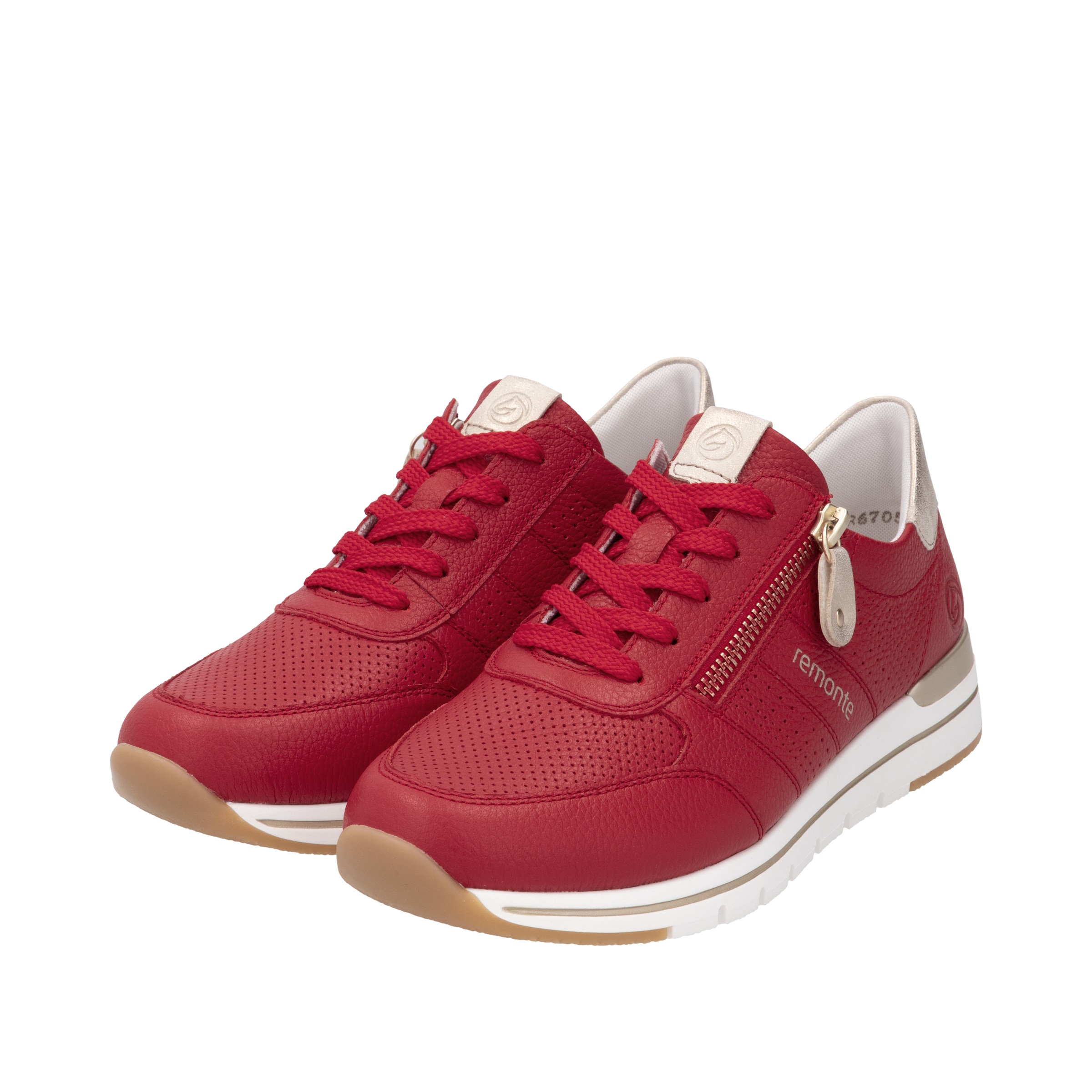 Sneaker bassa di REMONTE in rosso