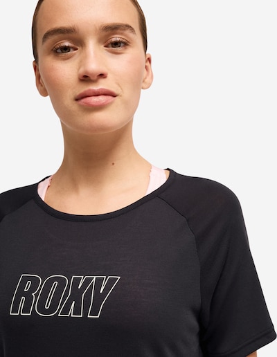 ROXY Performance Shirt in L in Black / White, Item view