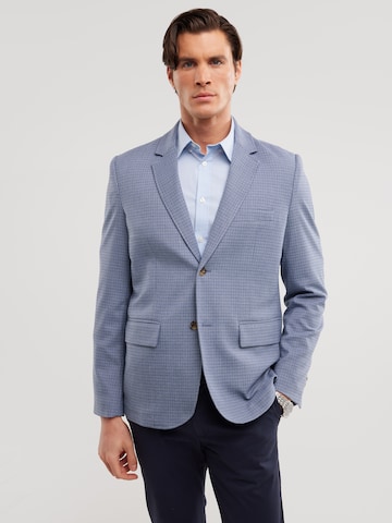 BIG STAR Regular Fit Sakko 'Gregon' in Blau: Vorderseite
