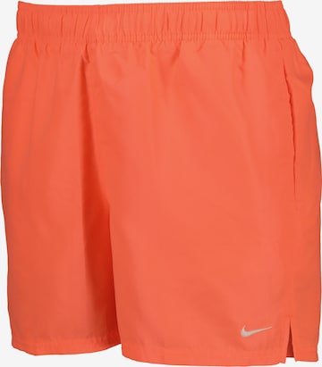 Nike Swim Badeshorts in Orange: front