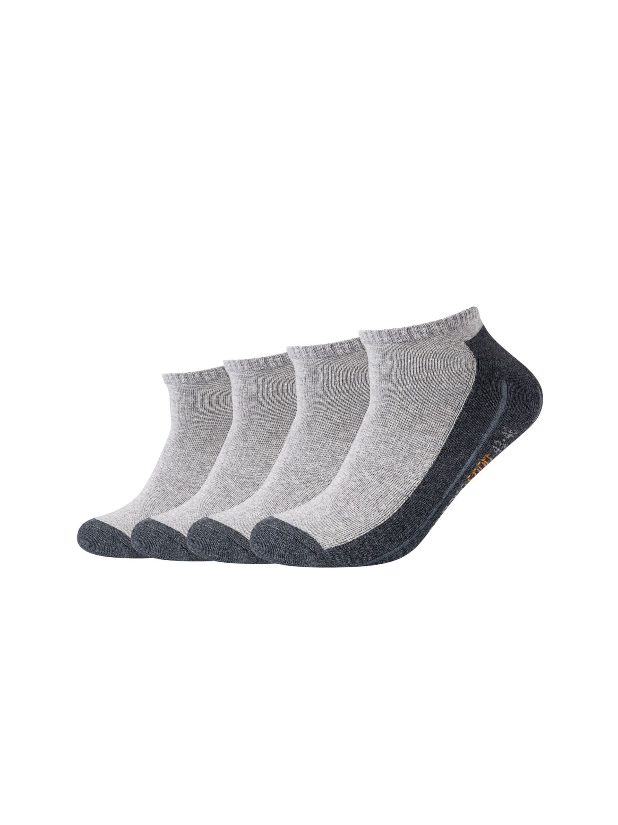 camano Socken in Grau: Vorderseite