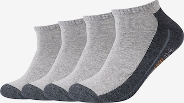 camano Socken in Grau: predná strana