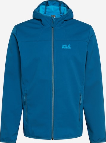 JACK WOLFSKIN Outdoor jacket 'Northern Point' in Blue: front