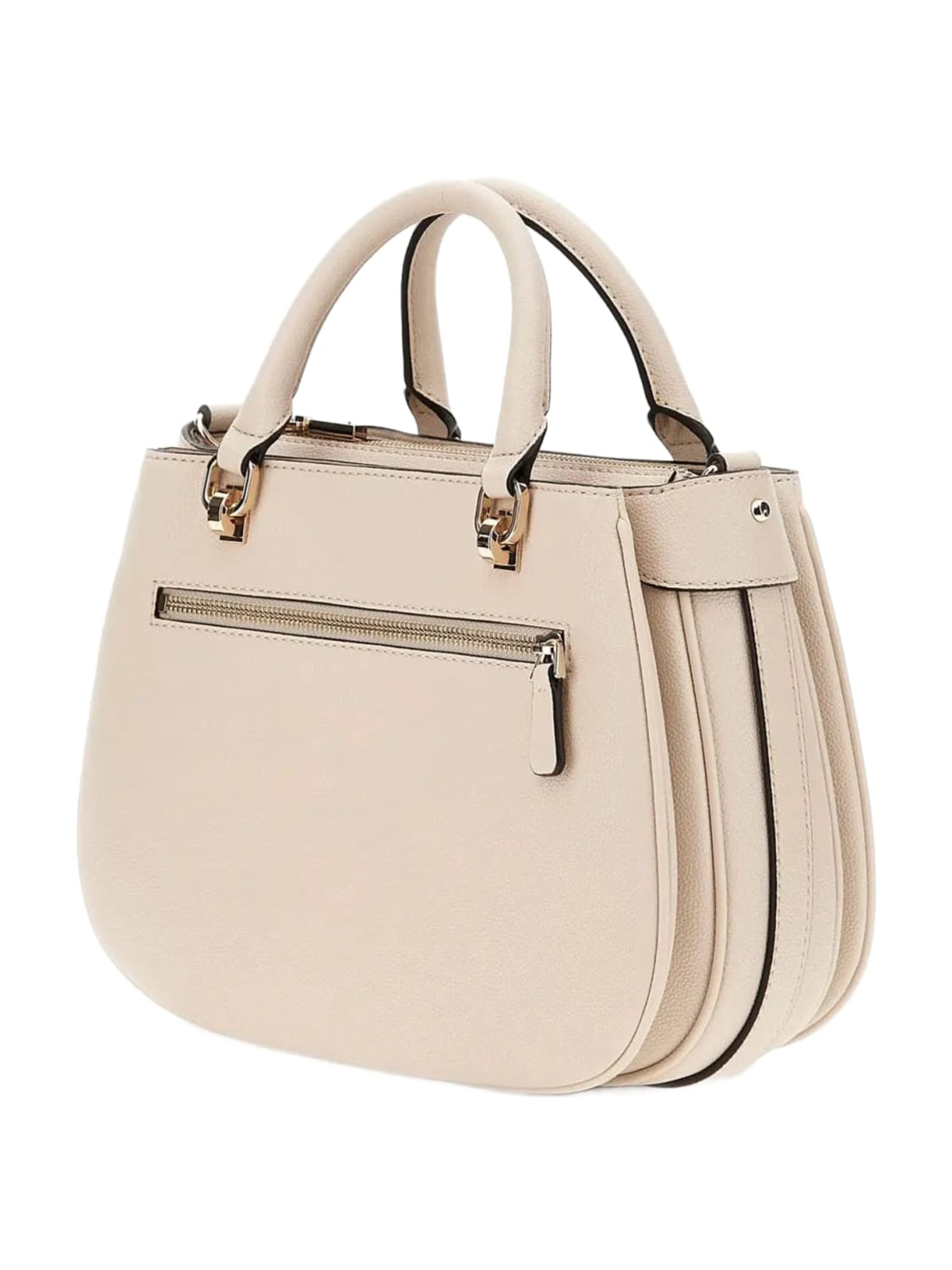 GUESS Skuldertaske 'Guess Sacs à main Silvye Bucket Bone' i hvid