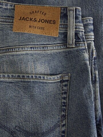 JACK & JONES Tapered Jeans 'JJIMike JJOriginal' in Blauw