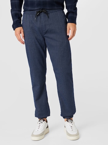 TOM TAILOR DENIM Trousers in Blue: front