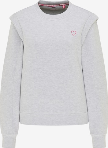 MYMO Sweatshirt in Grey: front