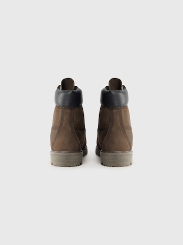 Bottines à lacets 'PREMIUM' TIMBERLAND en marron
