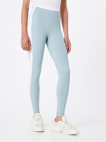 Gilly Hicks Skinny Leggings in Blue: front