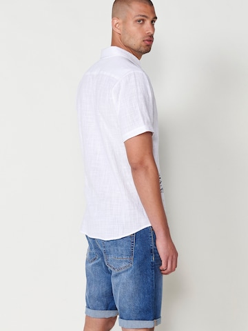 Regular fit Camicia di KOROSHI in bianco