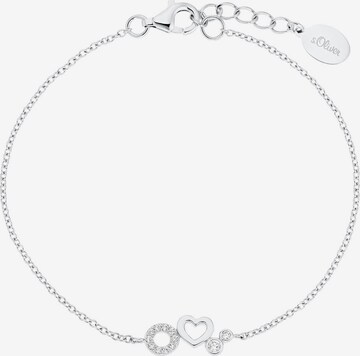 s.Oliver Junior Armband in Silber: front