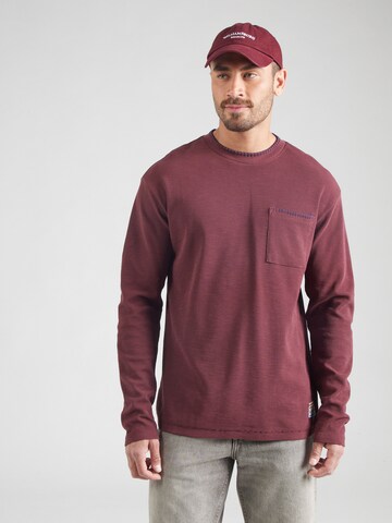 SCOTCH & SODA Shirt in Rood: voorkant