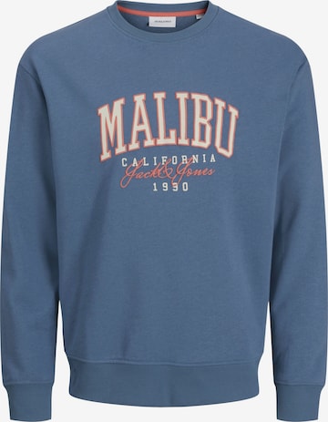 Jack & Jones Junior Sweatshirt 'Detroit' in Blue: front