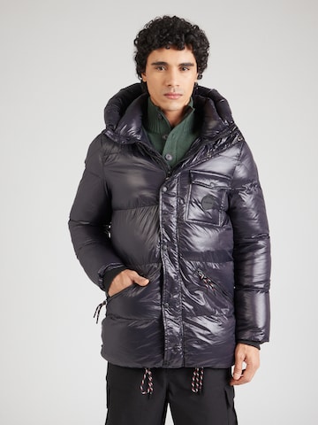 INDICODE JEANS Jacke 'Lua' in Schwarz: Vorderseite