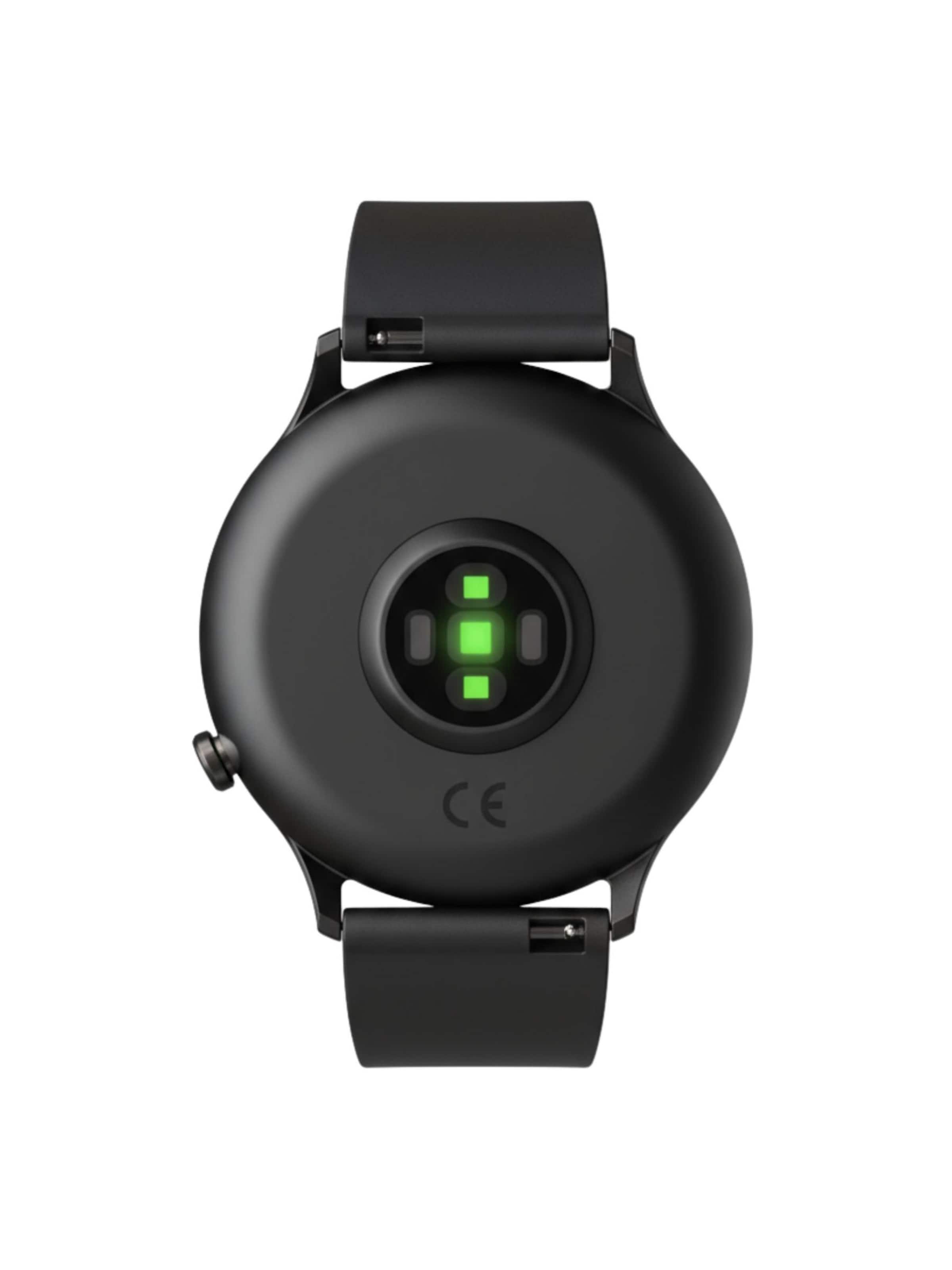 Techmade Digitaluhr 'Dynamic 2 Smartwatch - Bundle mit Kopfhörern'‌‌‌ in Schwarz