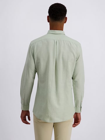 PIERRE CARDIN Regular fit Overhemd in Groen