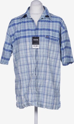 QUIKSILVER Button Up Shirt in XL in Blue: front