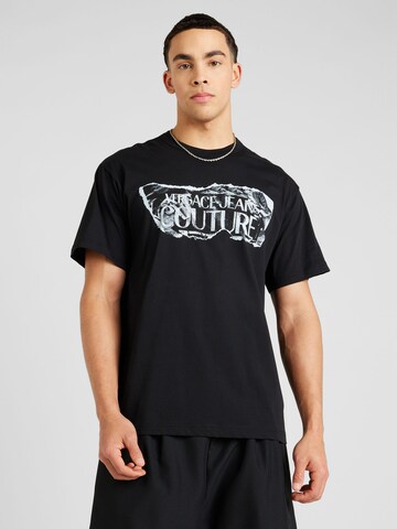 Versace Jeans Couture Shirt '76UP601' in Black: front