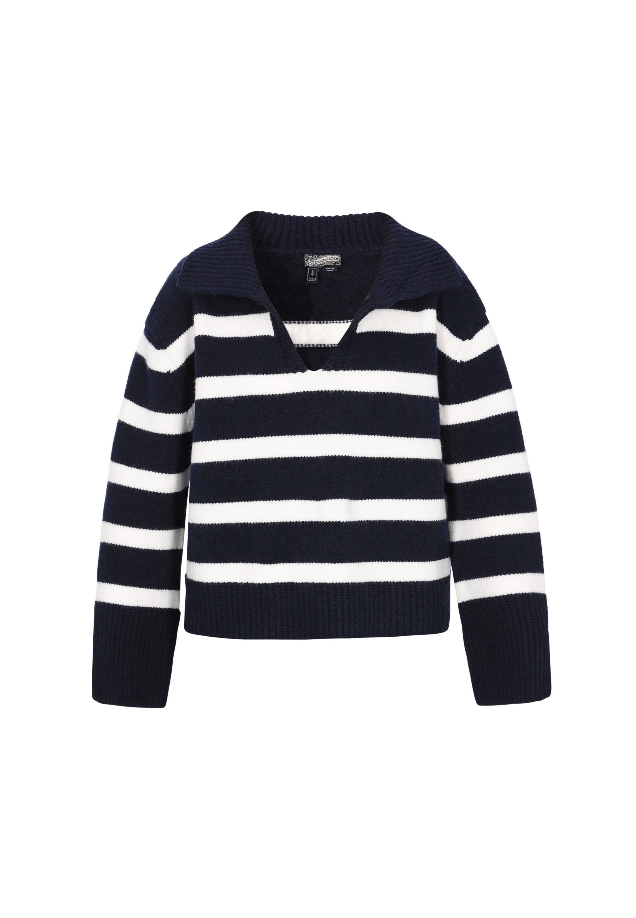 DreiMaster Maritim Sweater in Blue: front