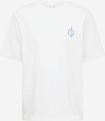 T-Shirt 'Copenhagen' Samsøe Samsøe en blanc : devant