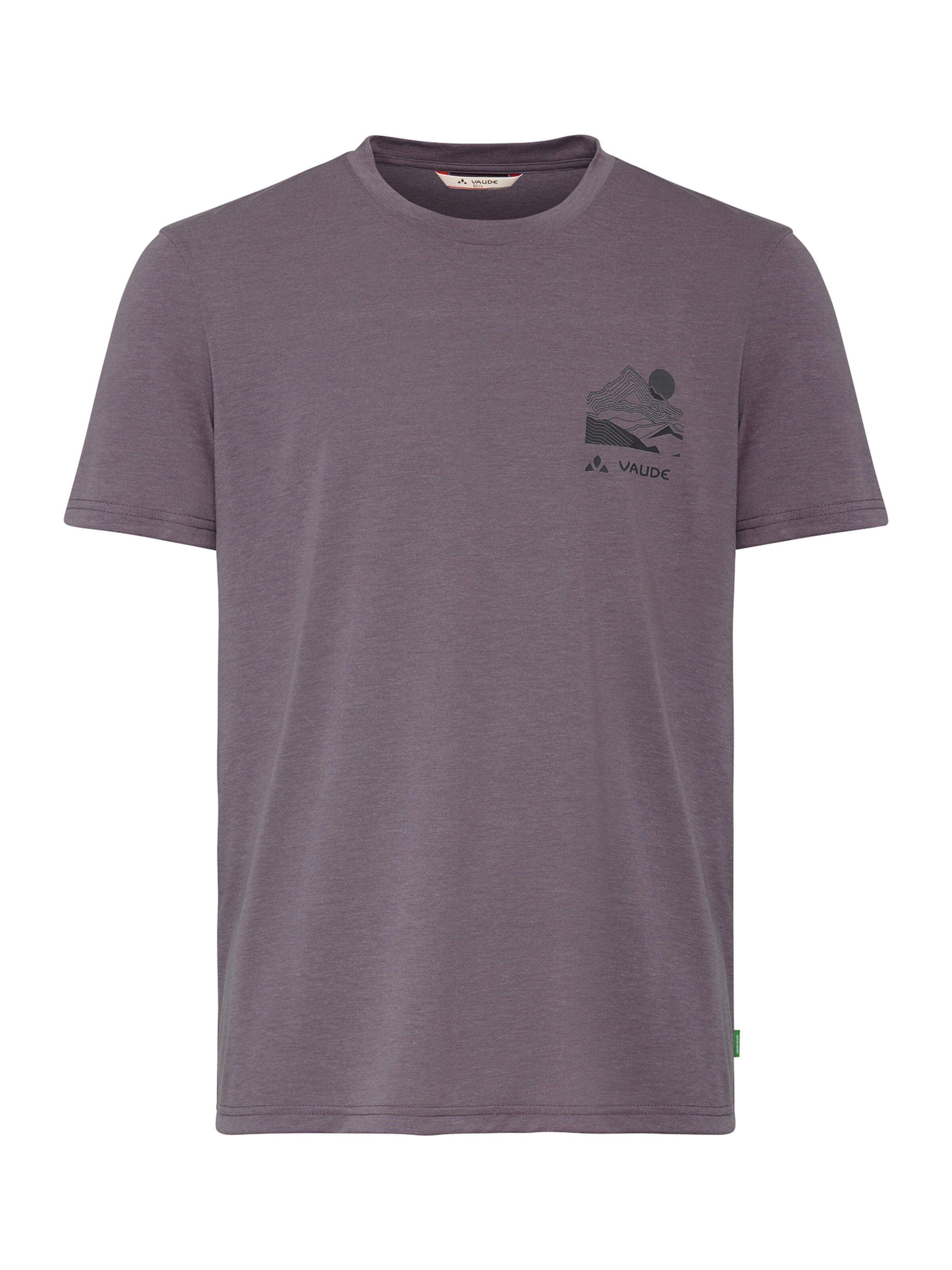 VAUDE Performance shirt 'Tekoa' in Green / Mauve, Item view