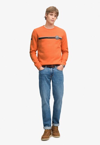 Sweat-shirt Superdry & Co en orange