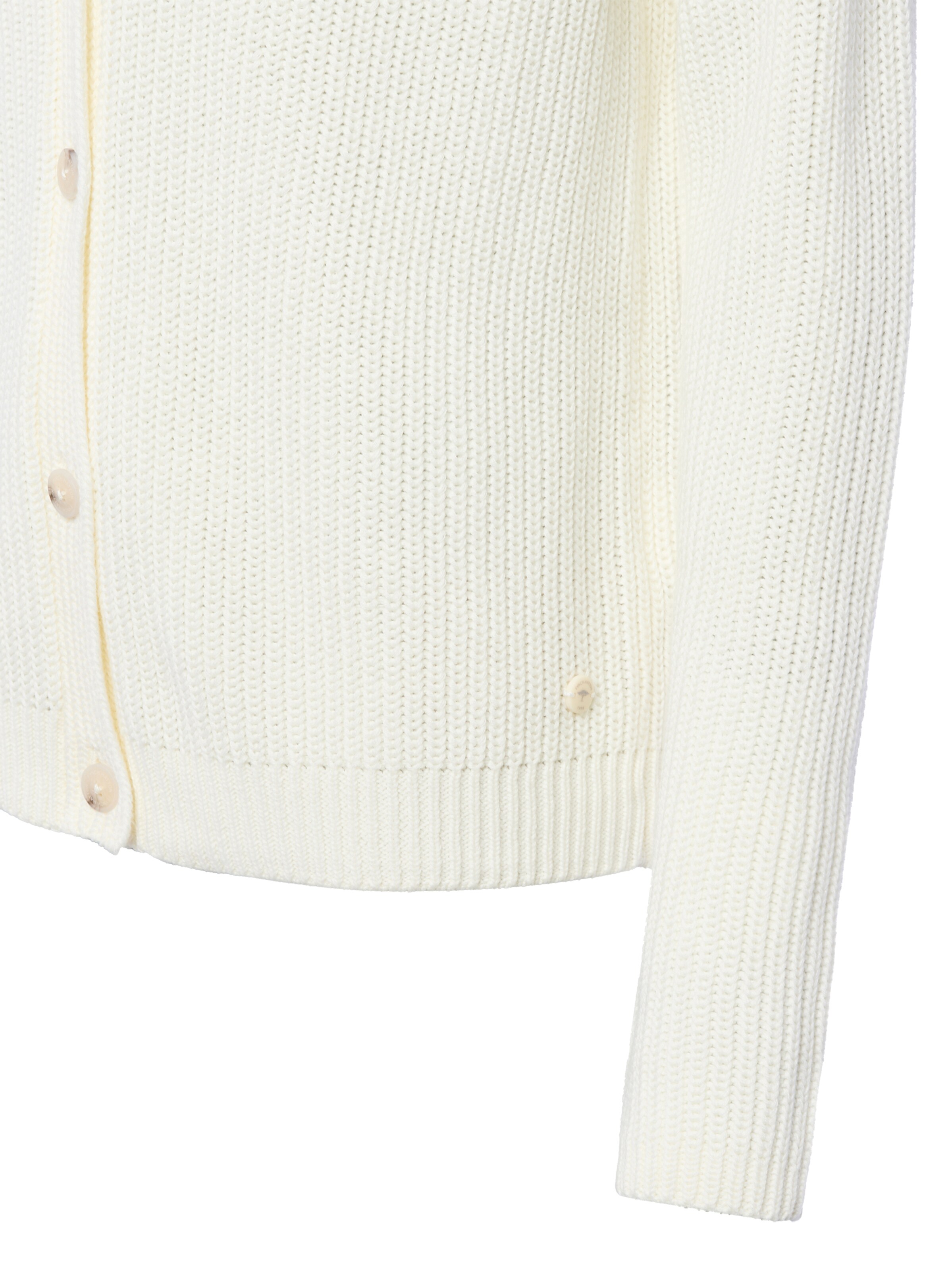 FYNCH-HATTON Knit Cardigan in White