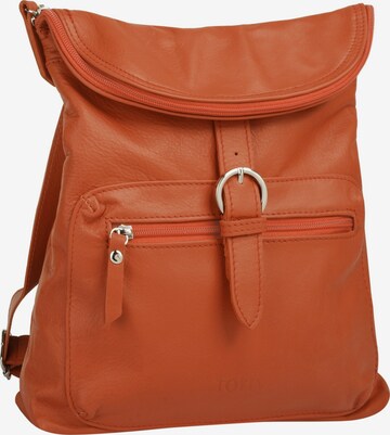 Sac à dos forty° en orange : devant