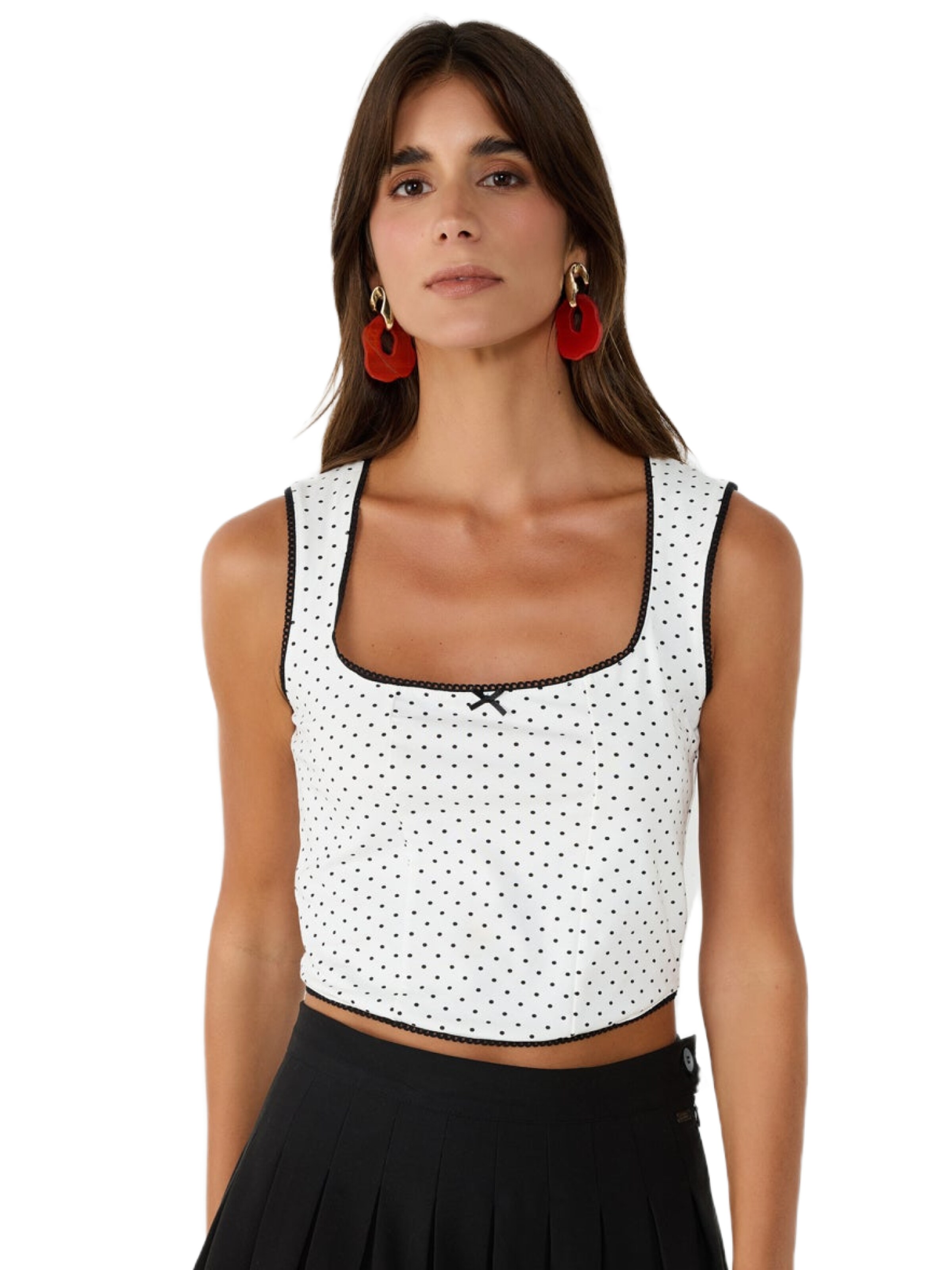 Haut No Matter What en blanc : devant