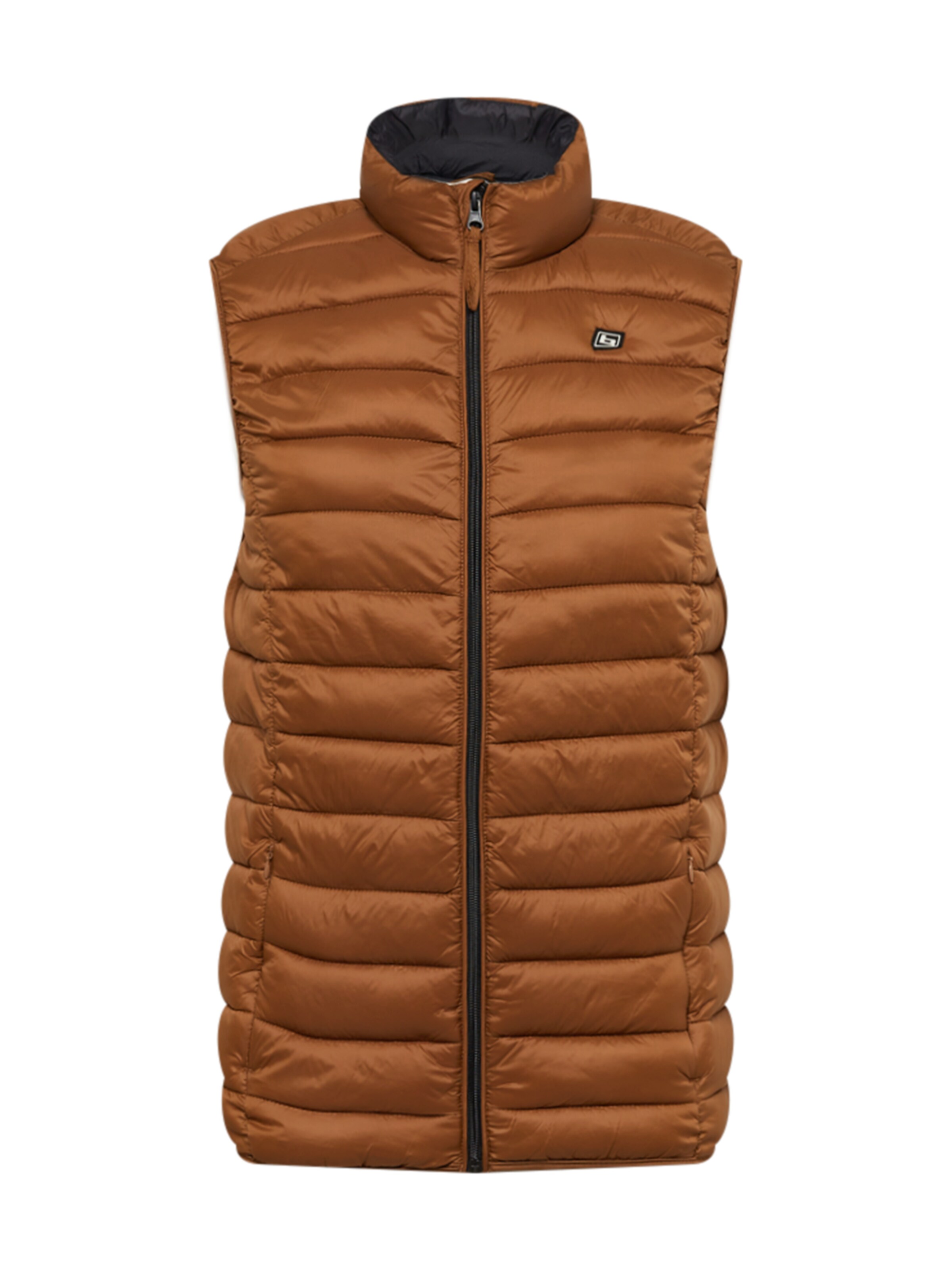 BLEND Bodywarmer 'Romsey' in Bruin: voorkant
