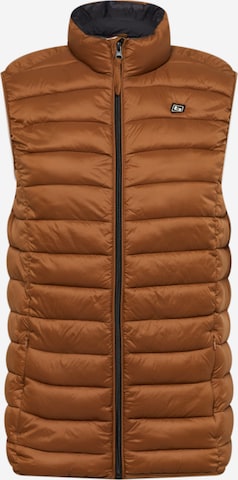 BLEND Vest 'Romsey' in Brown: front