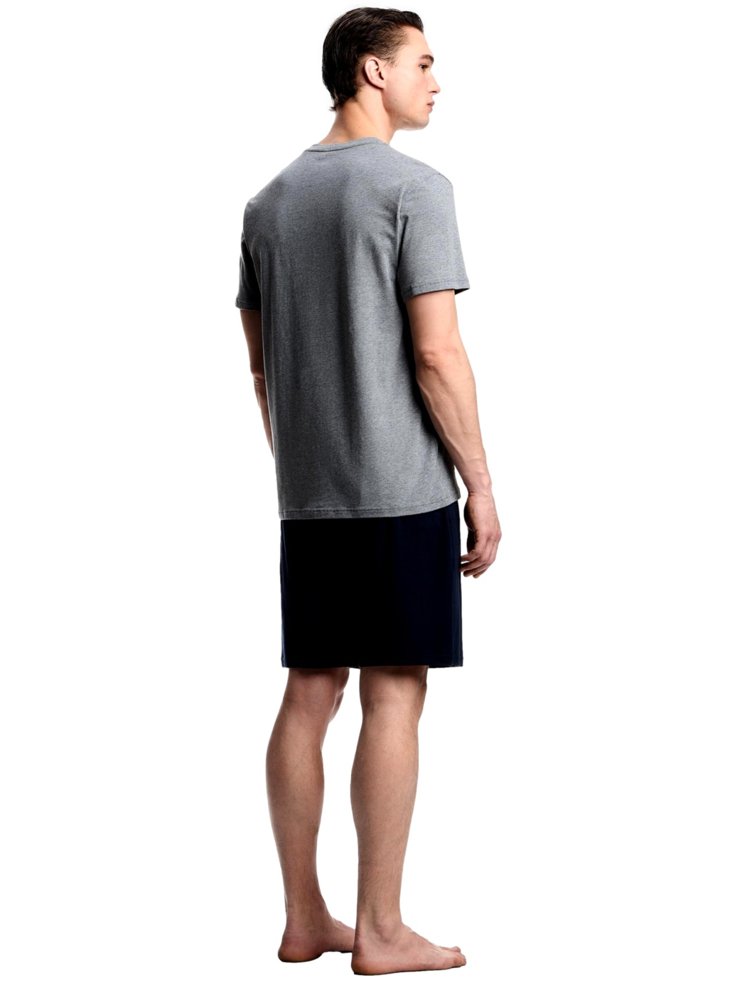 Pigiama corto di Emporio Armani in grigio