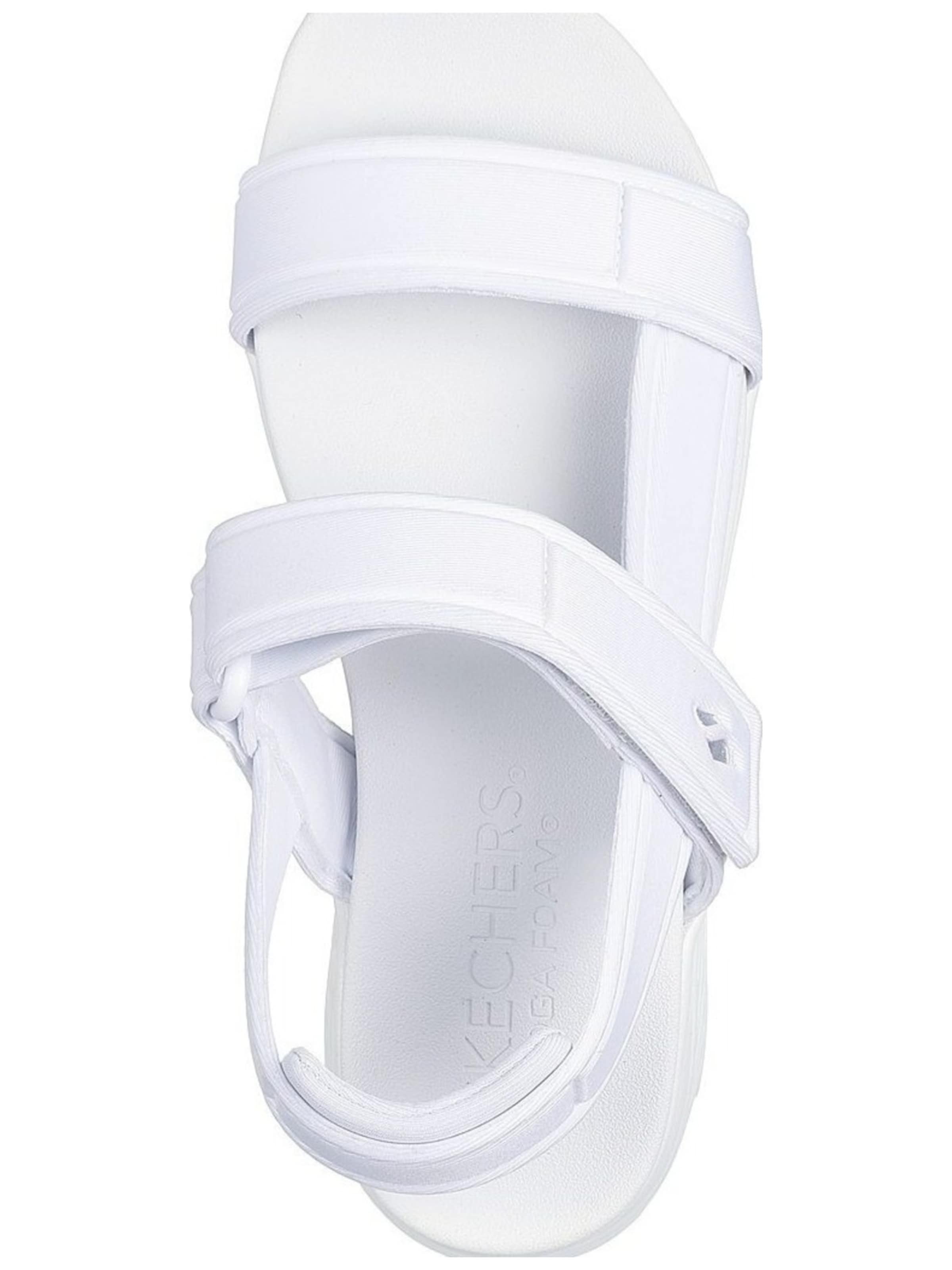 SKECHERS Sandaal 'Skechers Uno Sandal - Summer Stand 2' in Wit