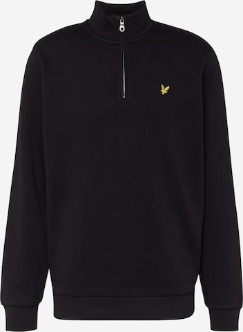 Lyle & Scott Sweatshirt in Black: front