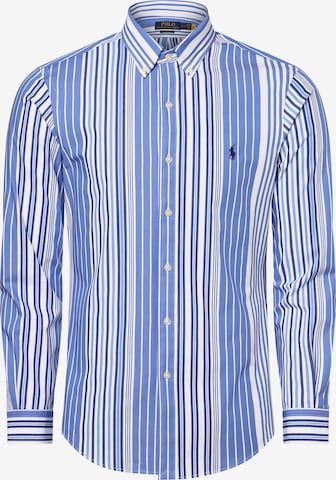 Polo Ralph Lauren Regular fit Button Up Shirt in Blue: front