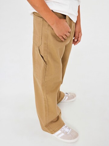 Wide Leg Pantalon 'Ben' NAME IT en beige